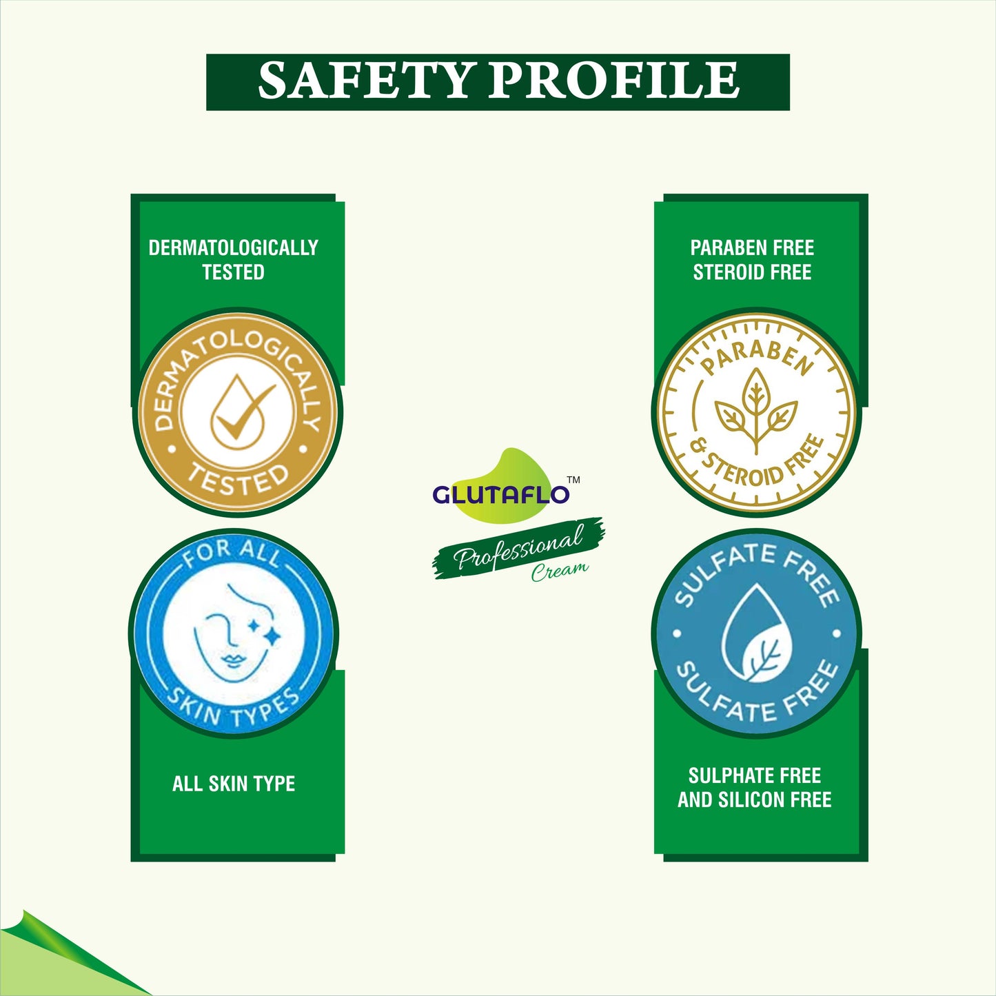 GLUTAFLO PROFESSIONAL CREAM 20GM Face Cream For Melasma Dark Spots Pigmentation and Anti Ageing With Vitamine C & E & B3