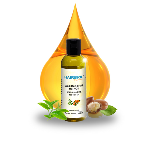 ANTI DANDRUFF HAIR OIL With Argan & Tea Tree Oil