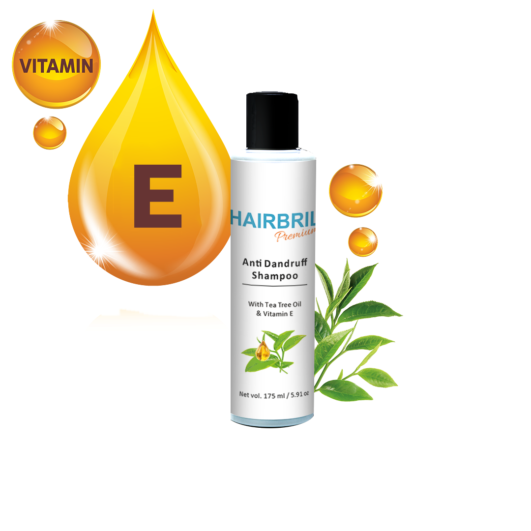 ANTI DANDRUFF SHAMPOO With Tea Tree Oil and Vitamin E