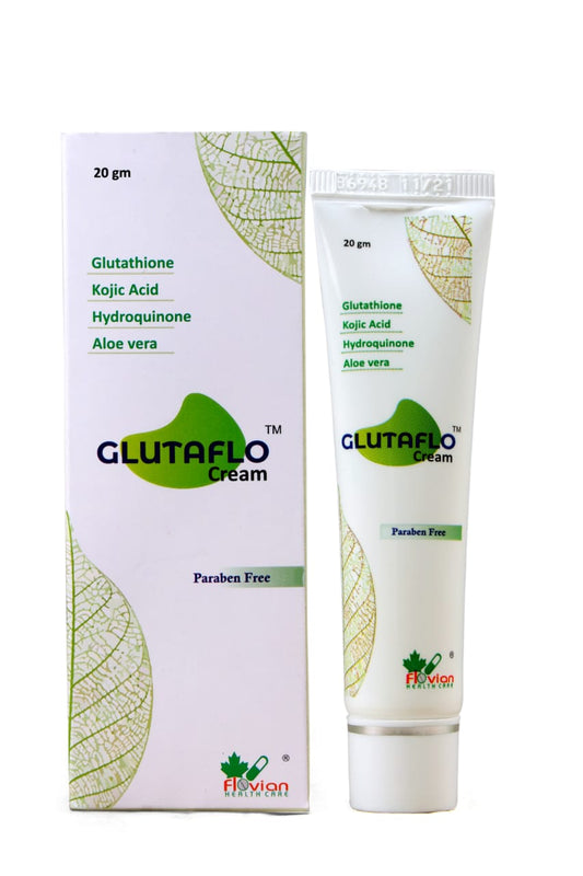 GLUTAFLO Men's and Women's Glutathione Face Cream For Melasma, Dark Spots, Hyperpigmentation, Anti Ageing, Acanthosis Nigricans, Black Neck with vitamin C & E & B3 And Kojic Acid
